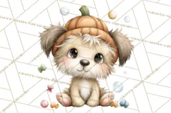 Creepy Cute Halloween Animals PNG, Kawaii Spooky Animals Product Image 5