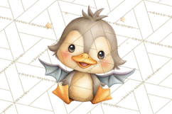 Creepy Cute Halloween Animals PNG, Kawaii Spooky Animals Product Image 5