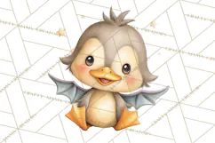Creepy Cute Halloween Animals PNG, Kawaii Spooky Animals Product Image 5