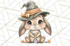 Creepy Cute Halloween Animals PNG, Kawaii Spooky Animals Product Image 3