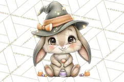 Creepy Cute Halloween Animals PNG, Kawaii Spooky Animals Product Image 3