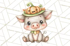 Creepy Cute Halloween Animals PNG, Kawaii Spooky Animals Product Image 4