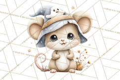 Creepy Cute Halloween Animals PNG, Kawaii Spooky Animals Product Image 5