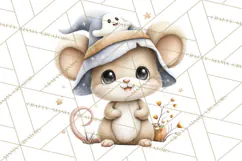 Creepy Cute Halloween Animals PNG, Kawaii Spooky Animals Product Image 5