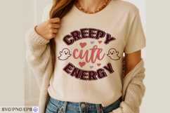 Creepy Cute Energy Halloween SVG PNG Design Product Image 3