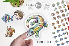 Creepy Cute Pastel Halloween Sticker Product Image 1