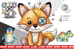 Creepy Cute Pastel Halloween Clipart Product Image 1