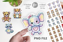 Creepy Cute Pastel Halloween Sticker Product Image 1