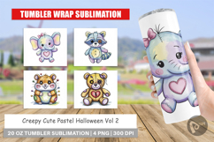 Tumbler Creepy Cute Pastel Halloween Product Image 1