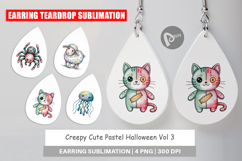Earring Creepy Cute Pastel Halloween Product Image 1