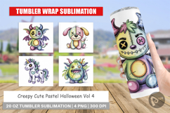 Tumbler Creepy Cute Pastel Halloween Product Image 1