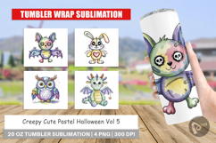 Tumbler Creepy Cute Pastel Halloween Product Image 1