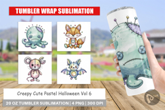 Tumbler Creepy Cute Pastel Halloween Product Image 1