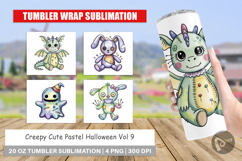 Tumbler Creepy Cute Pastel Halloween Product Image 1