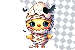 Whimsical Creepy Mummy Animals Clipart Bundle PNG Product Image 4