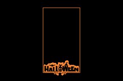 Creepy halloween frame instagram story template design Product Image 2