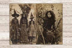 Creepy Junk Journal Paper, Vintage Photo Printable, GlamArtZhanna, Occult Ephemera, Cemetery Junk Journal Paper, Wiccan Picture Collage, Halloween Collage Sheet, Vintage Digital Photo, Old Postcards, Found Photo