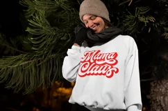 Mama Claus SVG, Mom Christmas SVG, Christmas shirt SVG, Chr Product Image 2