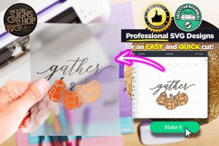 Gather pumpkins | Thanksgiving SVG Sign Product Image 2
