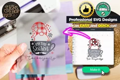 Tis the season to be jolly | SVG Christmas Gnome Product Image 2
