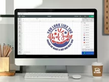 You look like the 4th of july SVG, Makes Me Want a Hot Dog Product Image 2