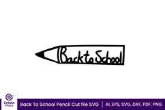 cricut svg-silhouette file-laser cut-back to school-school suply svg-pencil svg-clipart 
