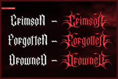 Crikthor | Black Metal Font Product Image 5