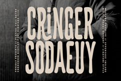 Cringer Sodaeuy Playful Tall Condensed Font Product Image 1