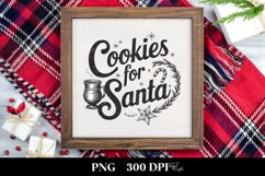 Cookies for Santa Christmas Png, Cookies for Santa Christmas Product Image 3