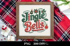 Retro Jingle Bells Clipart Png Product Image 3