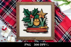 pencil sketch Joy Christmas Clipart PNG Product Image 3