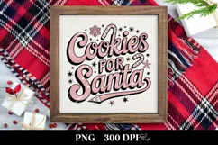 Cookies for Santa Christmas Png Product Image 3