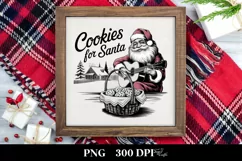 Retro Cookies for Santa Kinnara Png Product Image 2