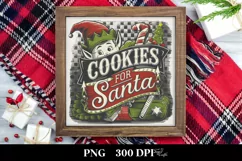 Cookies for Santa Christmas Png Product Image 3