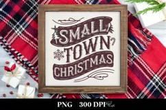 Small town Christmas Christmas Png Product Image 1