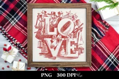 Vibrant Love Clipart PNG Product Image 1