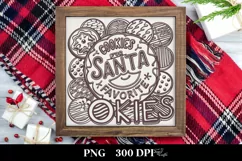 Cookies for Santa Christmas Png Product Image 3