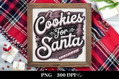 Cookies for Santa Christmas Png Product Image 3