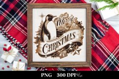 Vibrant Merry Christmas Clipart PNG Product Image 3