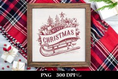 colorful Merry Christmas Png Product Image 3