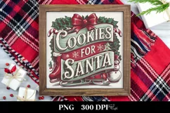 Cookies for Santa Christmas Png Product Image 3