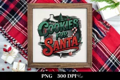 Cookies for Santa Christmas Png Product Image 3