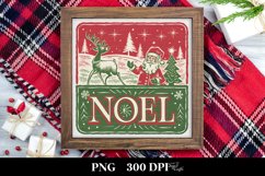 Retro Noel Christmas Png Product Image 1