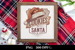 Retro Cookies for Santa Png Product Image 3