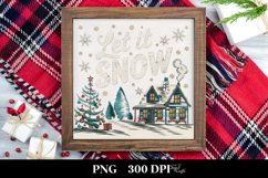 Let It Snow Christmas Png Product Image 3