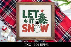 Let It Snow Christmas Png Product Image 3