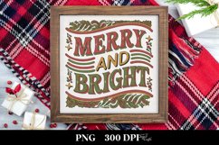 Merry and Bright Christmas Png Product Image 3