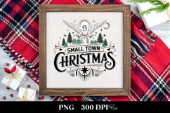 Retro Small Town Christmas Png Product Image 3
