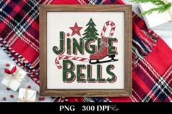 Retro Jingle Bells Clipart PNG Product Image 3