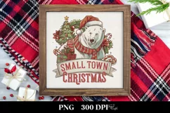 Retro Small Town Christmas Png Product Image 3